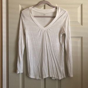 White long sleeve shirt